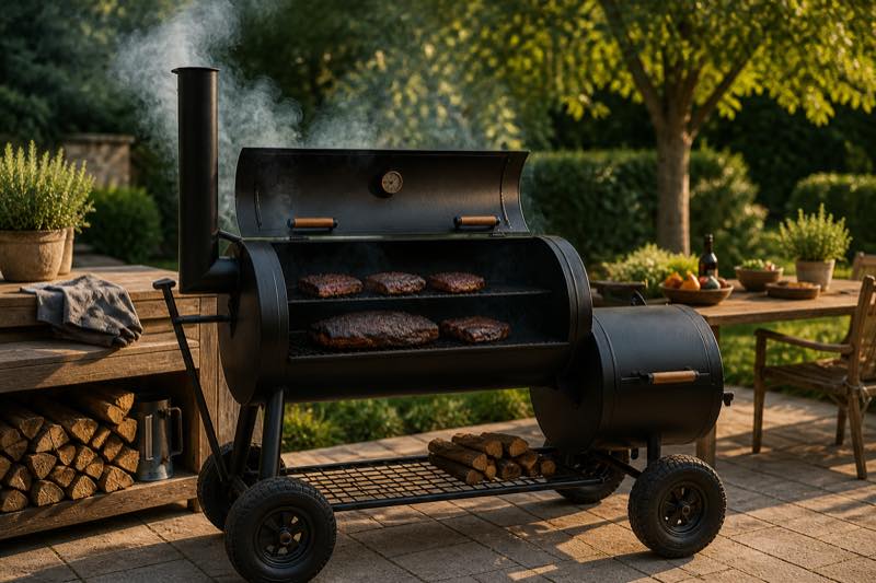 Cuisson lente smoker